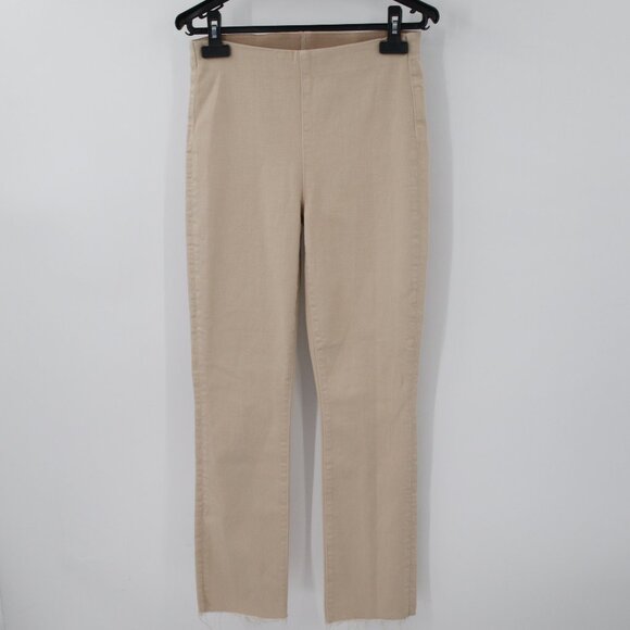 Frank & Eileen Pants - Frank & Eileen pants womens 27 pull on flat front stretch bareback frayed hem